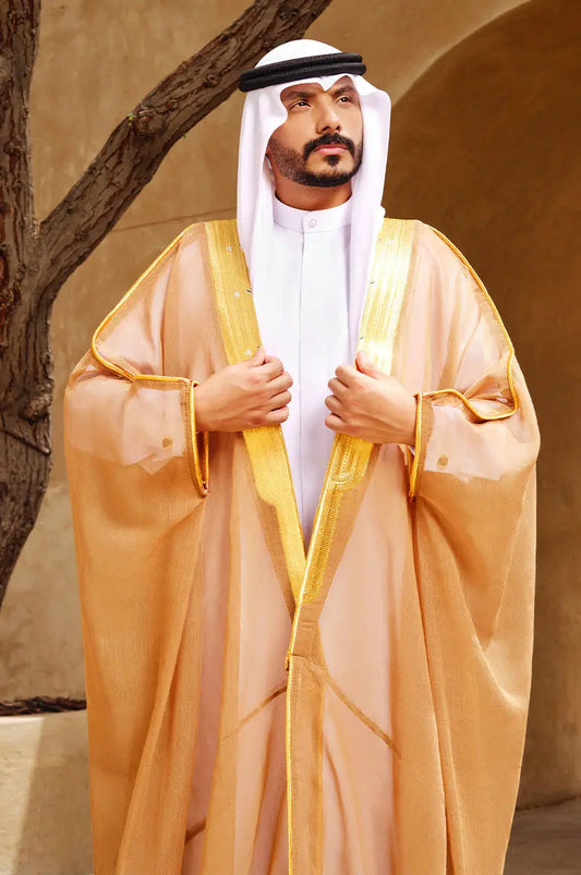 Exclusive Bisht Collection - Brown (Elegant Tail Design)