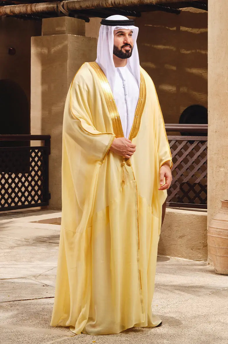 Exclusive Bisht Collection - Yellow (Tail Fashion)