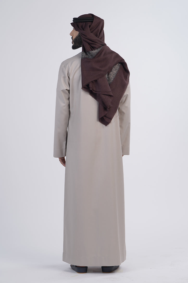 Formal Colored Winter Thobe