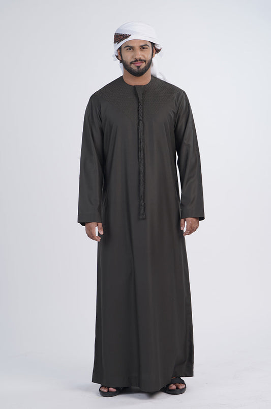 Emirati Kandura WUAAM - 1 Designer wear with embroidery