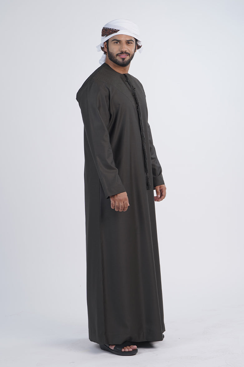 Emirati Kandura WUAAM - 1 Designer wear with embroidery