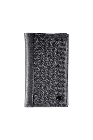 9028 Wallet - Carlo Long Woven Leather Wallet