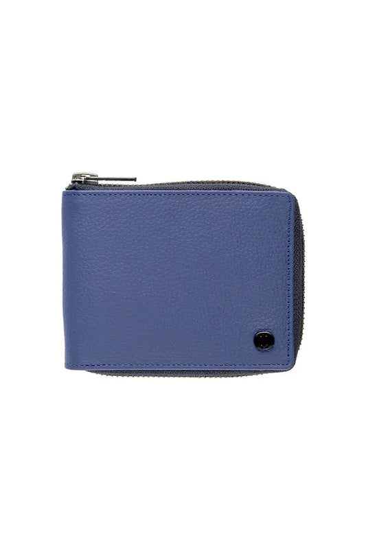 9032 Wallet - Zipper Closure Leather Wallet
