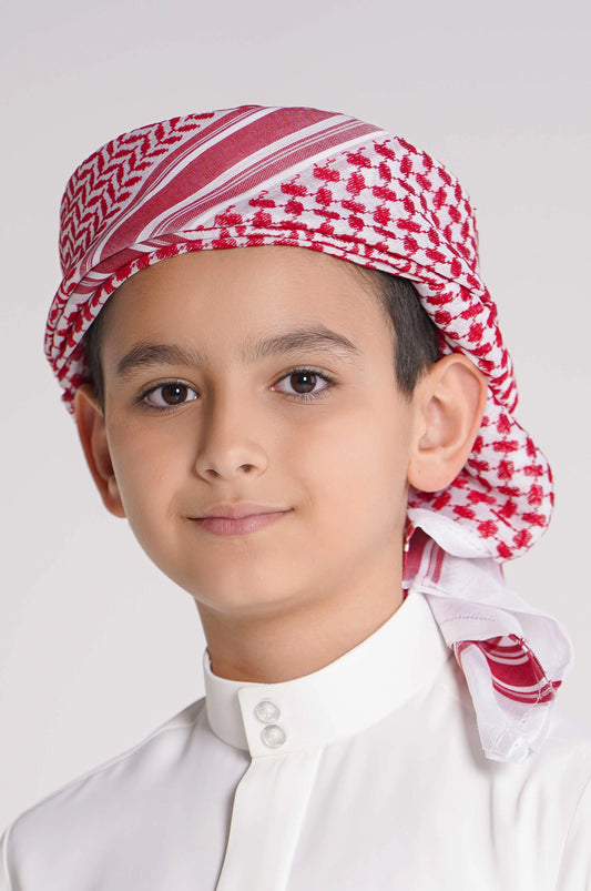 Haddaf Hamdaniya Shimag Red - Kids