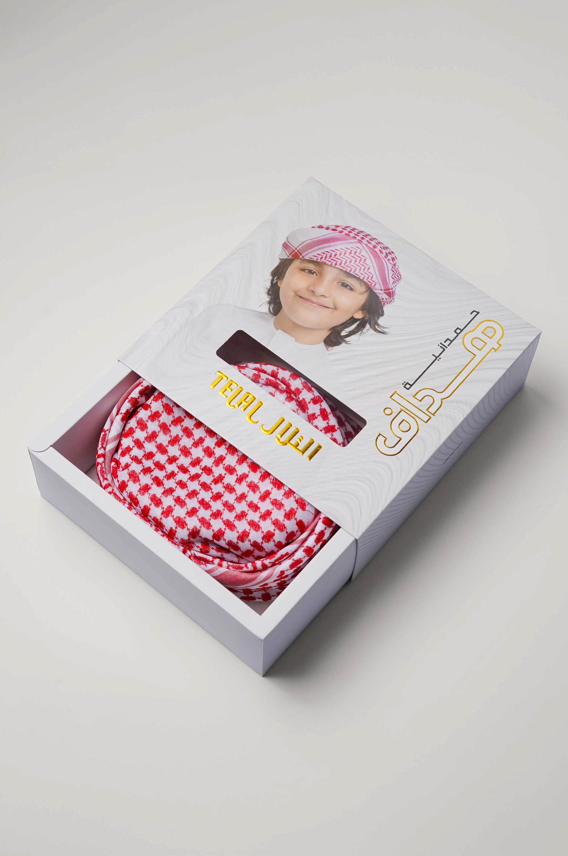 Haddaf Hamdaniya Shimag Red - Kids