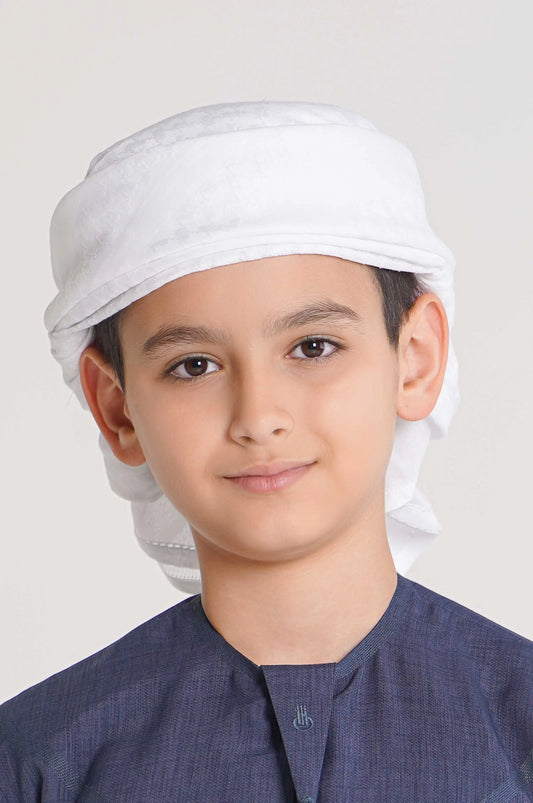 Hamdaniya Haddaf Shimag White - Kids