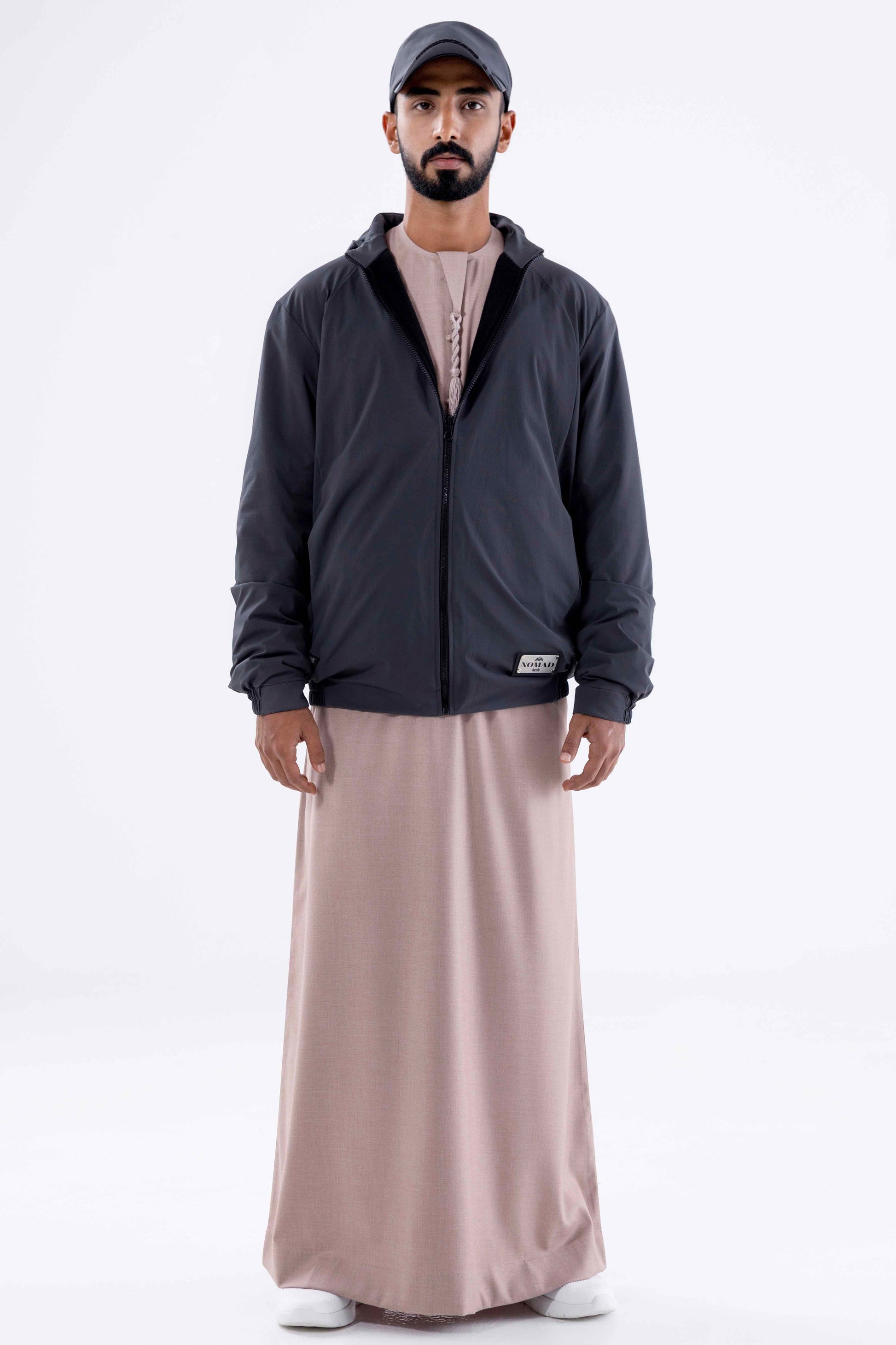 Aerobulk Detachable Hood Winter Jacket