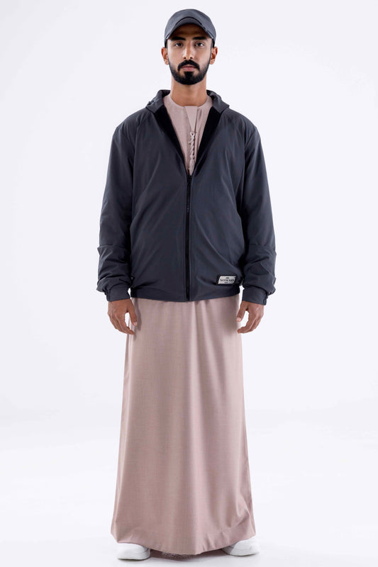 Aerobulk Detachable Hood Winter Jacket