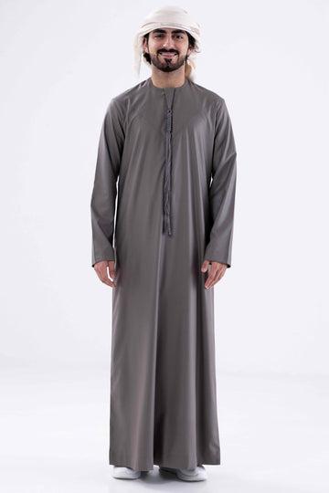Winter Kandora – Grey (Normal Tarboosh)